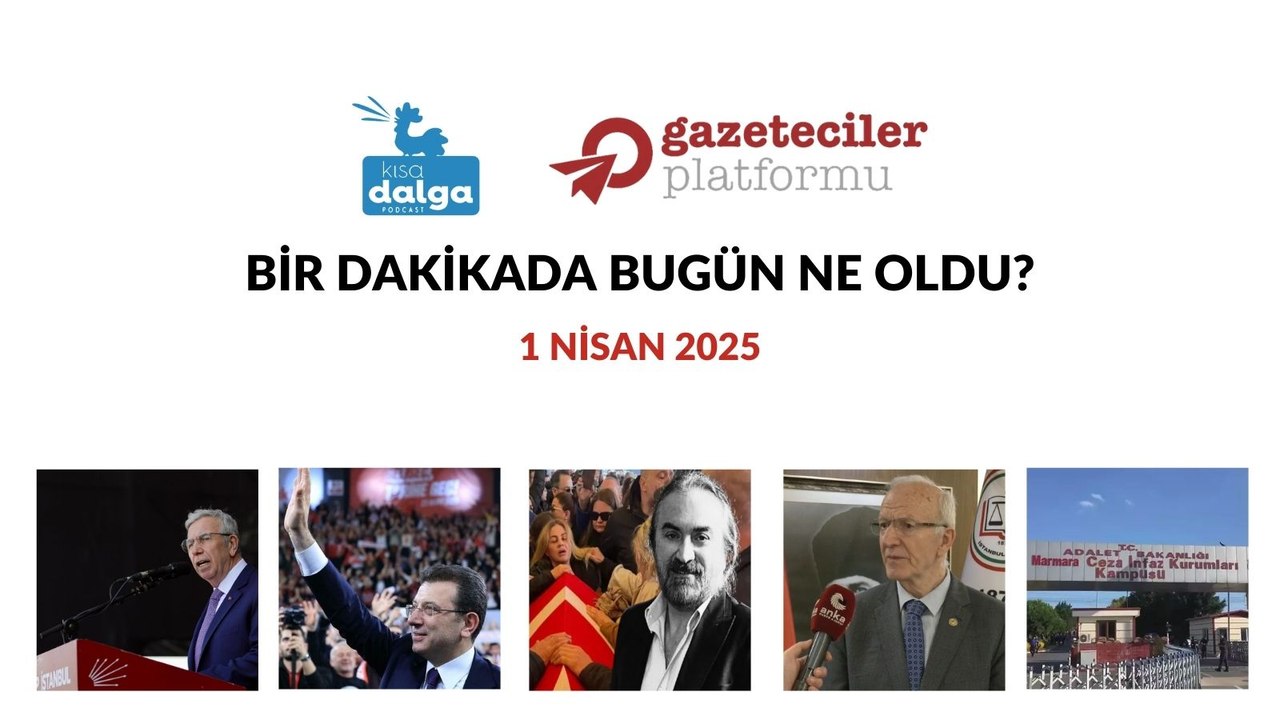 Bir dakikada bugün ne oldu?
