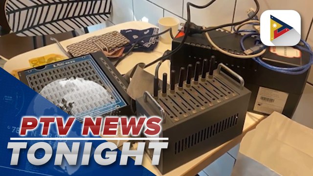 PNP-ACG operatives arrest suspect attempting to sell text-blasting machine