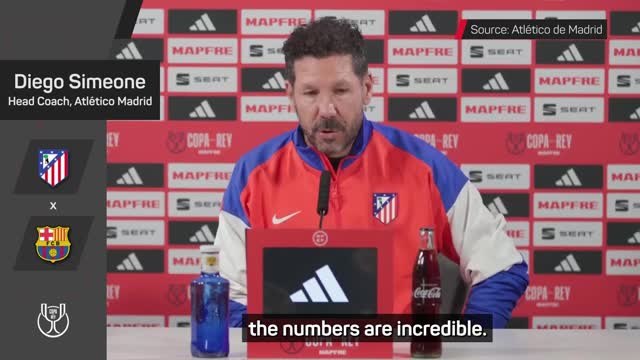 Simeone reveals huge admiration for Lewandowski