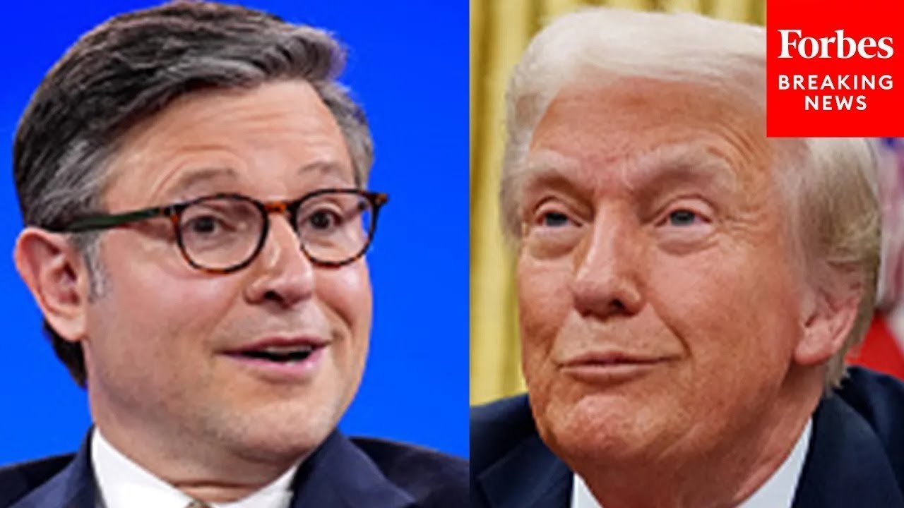 Speaker Johnson Asked Point Blank If It's Legal For Trump To Seek A Third Term