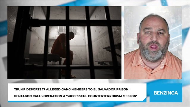 Trump Deports 17 Alleged Gang Members To El Salvador Prison. Pentagon Calls Operation A 'Successful Counterterrorism Mission'