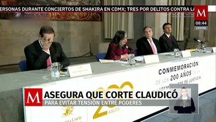 Corte claudicó para evitar que creciera la tensión entre Poderes de la Unión, asegura Norma Piña