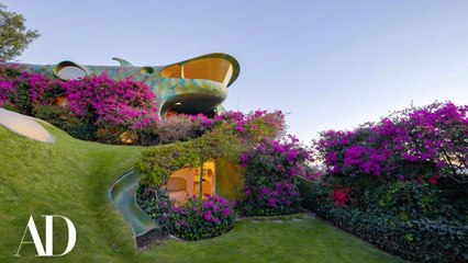Inside a Breathtaking Cave Home Overlooking Mexico City