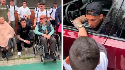 Antony y el bello gesto con sus fans del Real Betis