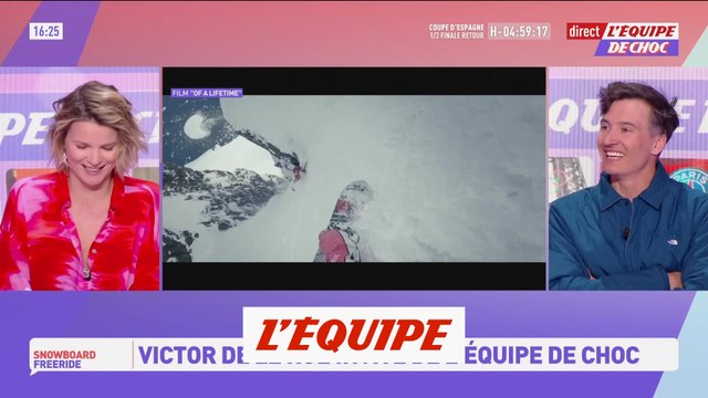 V. De Le Rue : « Un quatrième sacre, c'est historique » - Snowboard freeride - FWT
