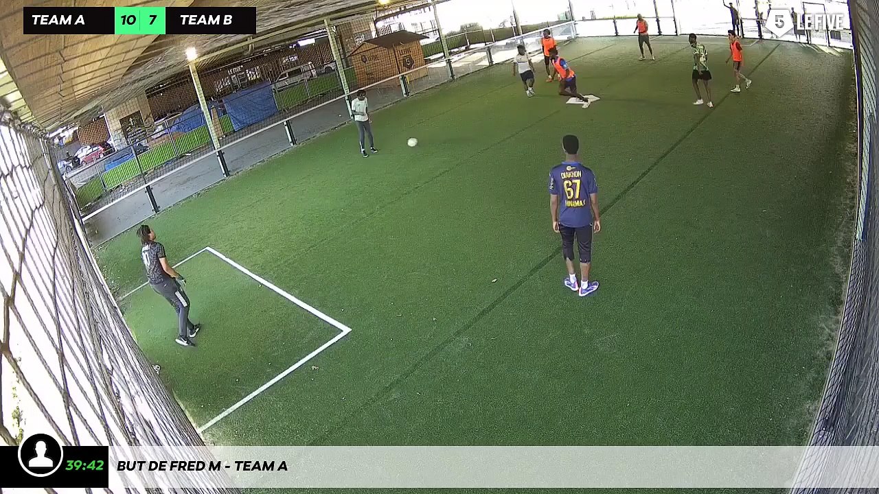 But de Fred M - Team A