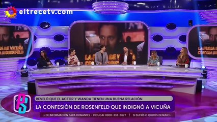 Benjamín Vicuña se plantó tras la palabra de Ana Rosenfeld al vincularlo a Wanda Nara