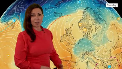 Met Office Tuesday Evening weather forecast 01/04/2025
