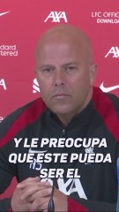 Slot responde a las especulaciones sobre el fichaje de Alexander Arnold al Real Madrid