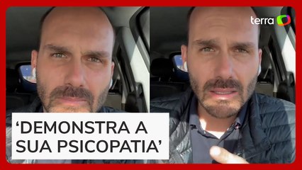 Eduardo Bolsonaro fala em ‘violação dos direitos humanos’ ao criticar Moraes por Daniel Silveira