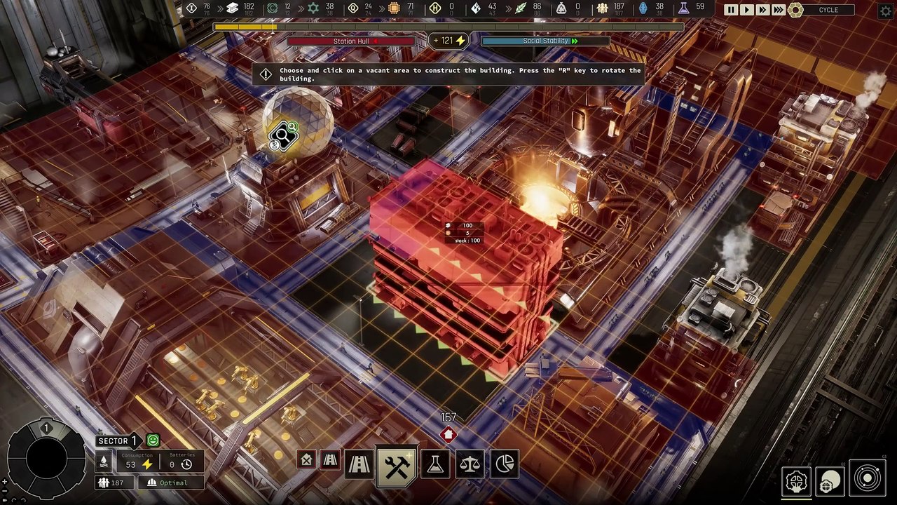 Ixion zeigt im Gameplay-Trailer, wie ihr eine Raumstation richtig verwaltet