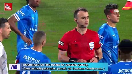 Süper Lig'de 29. haftanın VAR kayıtları açıklandı