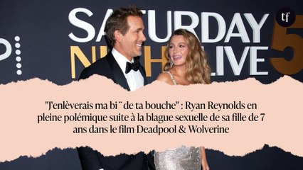 "J'enlèverais ma bi¨de ta bouche" : Ryan Reynolds en pleine polémique suite à la blague sexuelle de sa fille de 7 ans dans le film Deadpool & Wolverine