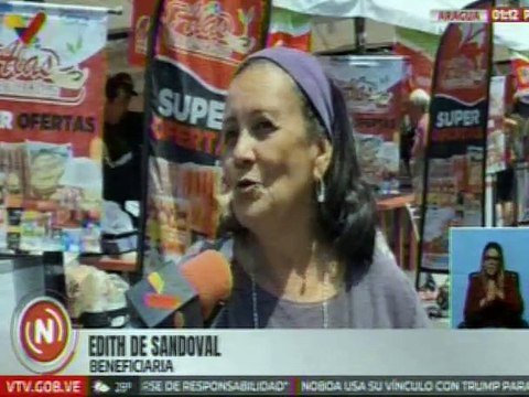 Aragua | Habitantes del mcpio. Girardot son atendidas con mega jornada de distribución de alimentos