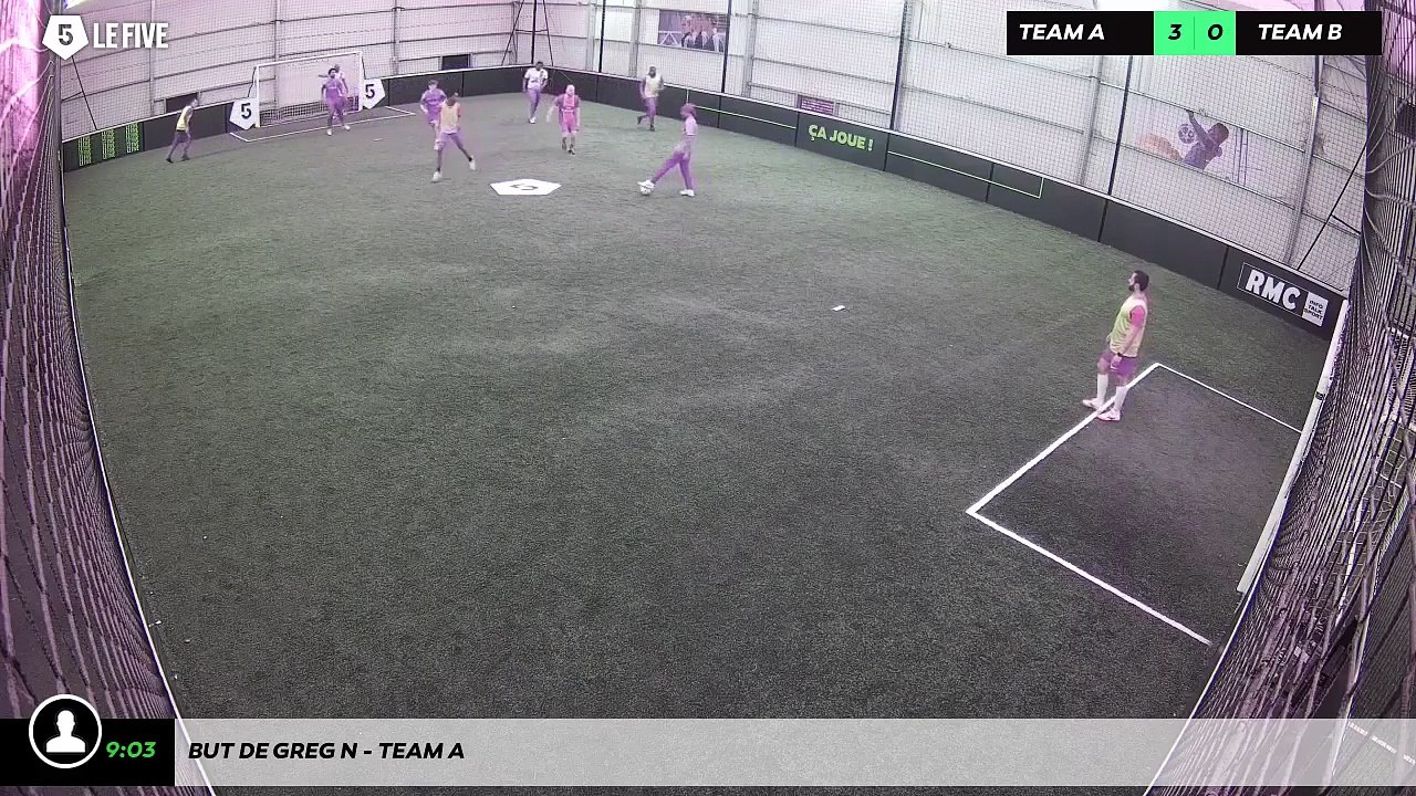 But de Greg N - Team A