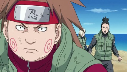 Ino, Shikamaru & Chodzhi vs Asuma