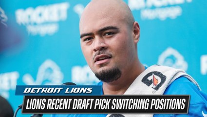 One Lions 2024 draft pick could be switching positions