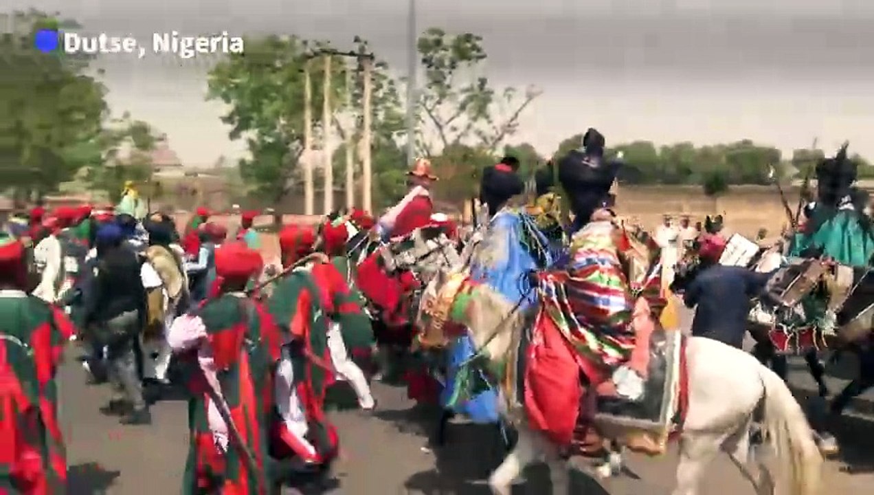 Traditional Durbar festival celebrations mark Eid in Nigeria