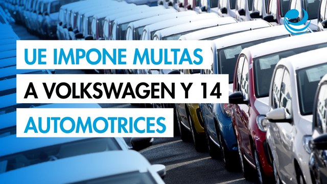 La UE impone multas a Volkswagen y 14 grandes automotrices por cártel de reciclaje de autos