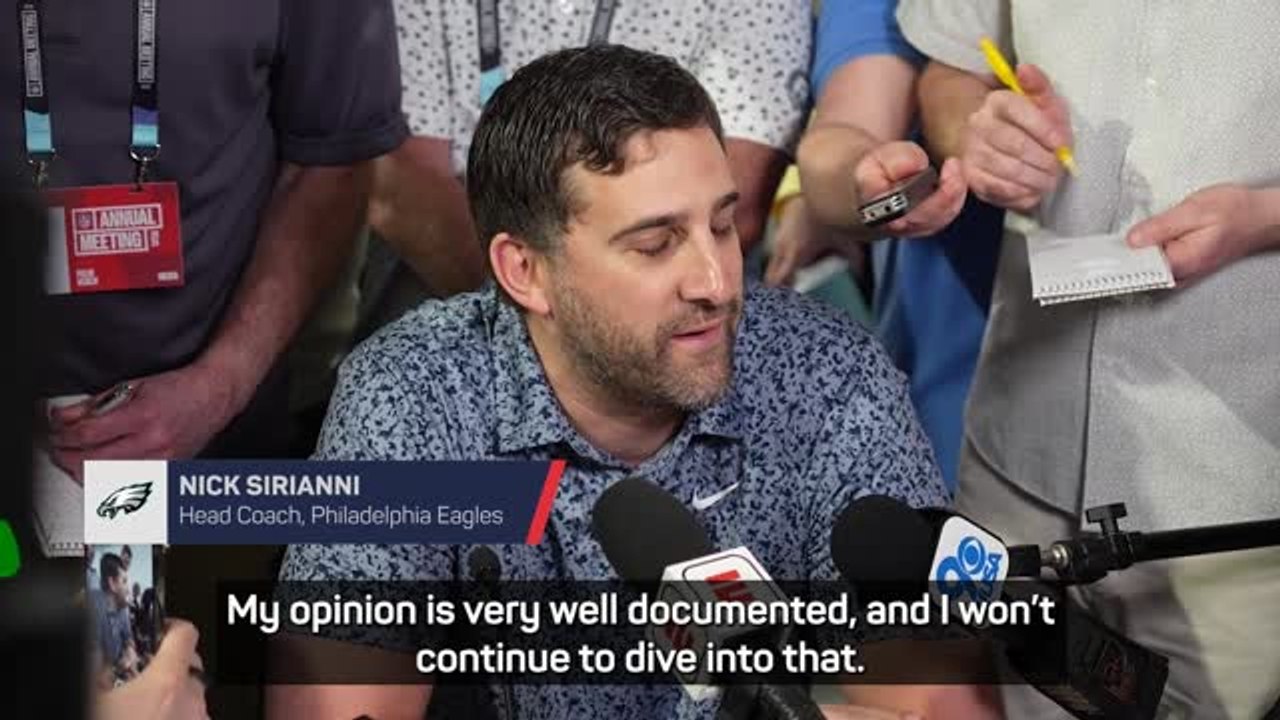 Sirianni 'lobbying' coaches to vote for the tush push