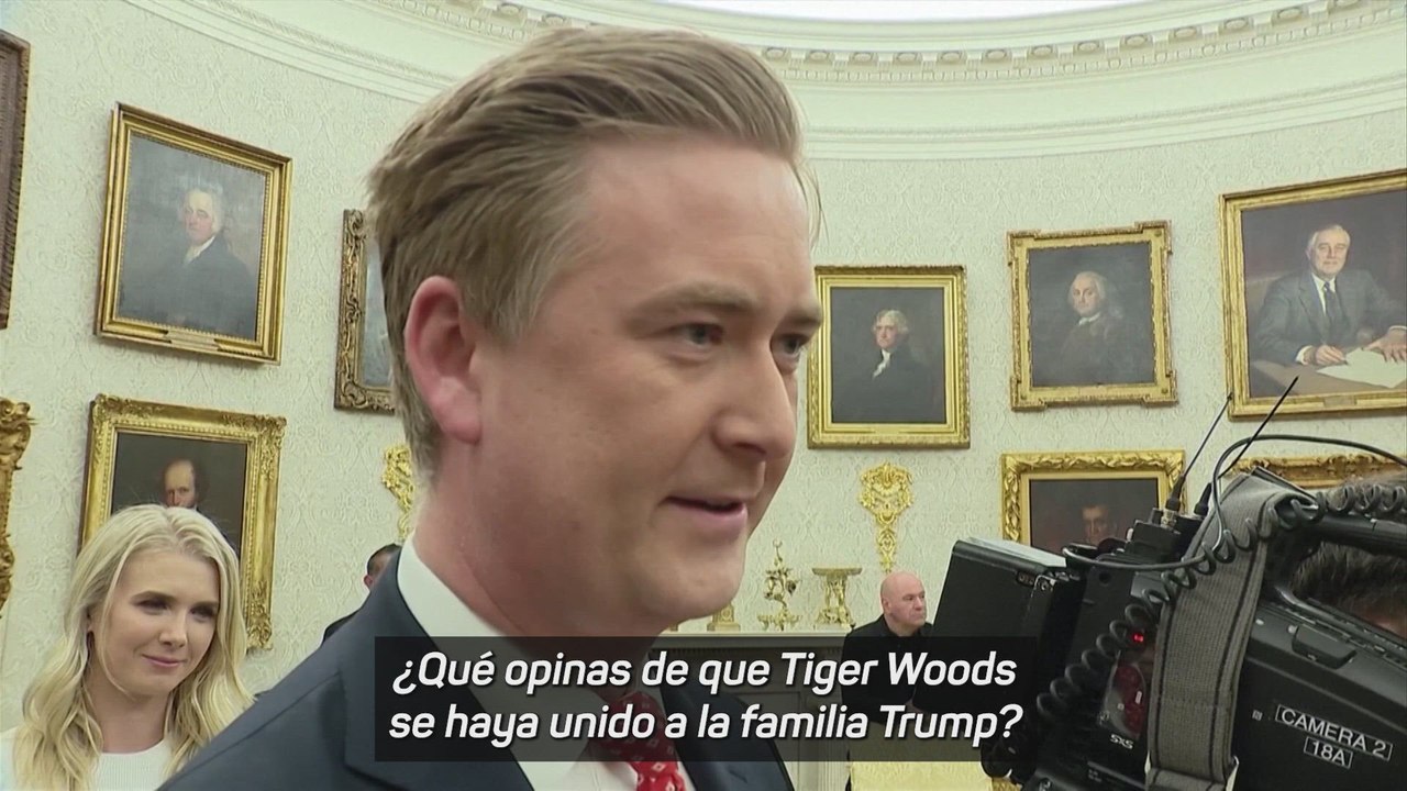 Donald Trump, sobre la relación entre Tiger Woods y su su ex nuera Vanessa: "Estoy feliz por ellos"