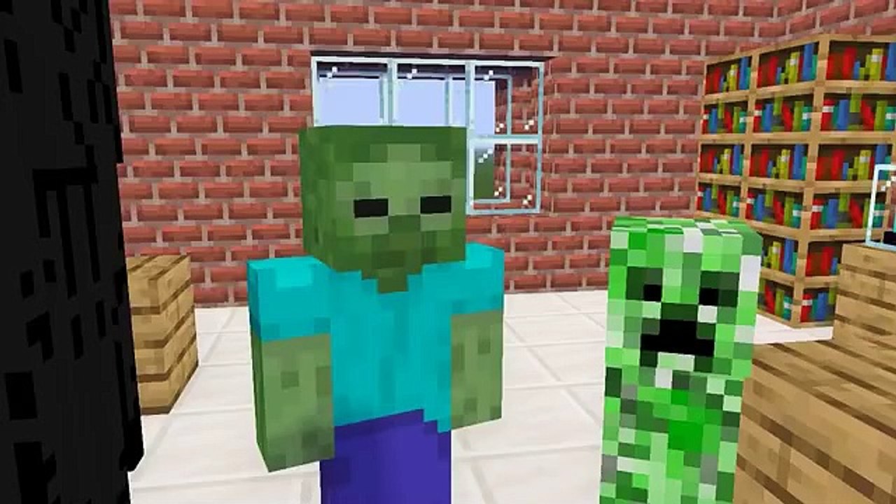 Monster School : Ice Scream Horror Game Challenge - Minecraft Animation (Reupload to Youtube soon)