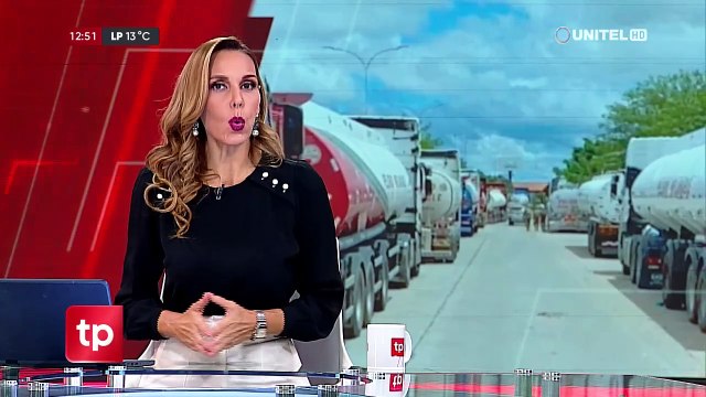 Camiones cisternas llevan más de una semana esperando en Palmasola para descargar combustible