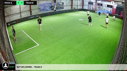 But de Leonel - Team A