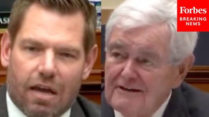 Eric Swalwell Asks Newt Gingrich Straight-Up: Would A Third Trump Term Be Constitutional?