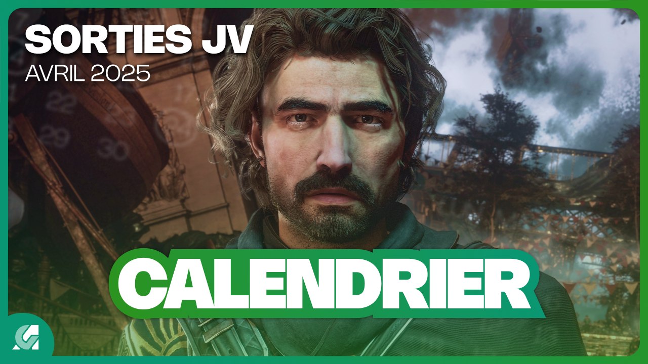 Sorties jeux vidéo avril 2025
