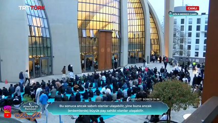 Almanya'da Ramazan | Ramazan Bayramı Namazı | Almanya | Köln Merkez Camii (30 Mart 2025)