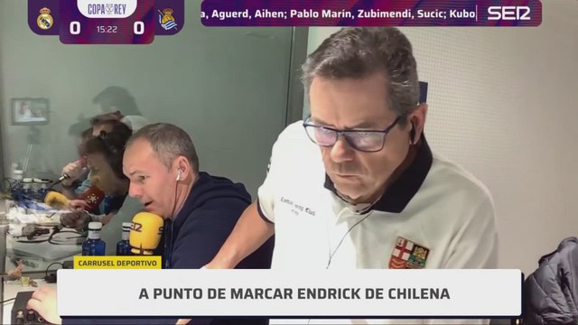 ¡GOL DE BARRENETXEA! REAL MADRID 0 - REAL SOCIEDAD 1 | Narración de CARRUSEL DEPORTIVO