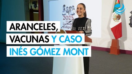Aranceles, vacunas y caso Inés Gómez Mont