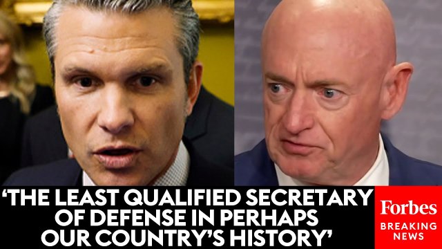 'Beyond Reckless': Mark Kelly Torches Hegseth, Top Level Trump Officials Over Leaked Signal Chat