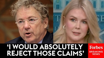 Leavitt Responds To Paul And Merkley's Claims That The Attacks On Yemen Are 'Emboldening' Houthis