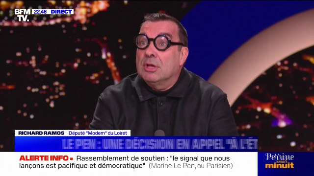 Procès RN: Je veux combattre Madame Le Pen dans les urnes, pas dans les prétoires , affirme Richard Ramos (Modem)