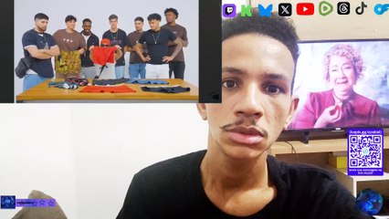 Reagindo ao conteúdo 15 homens vs Fernanda Campos.