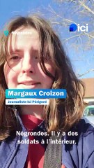 On a embarqué avec des militaires qui s'entraînent en Dordogne