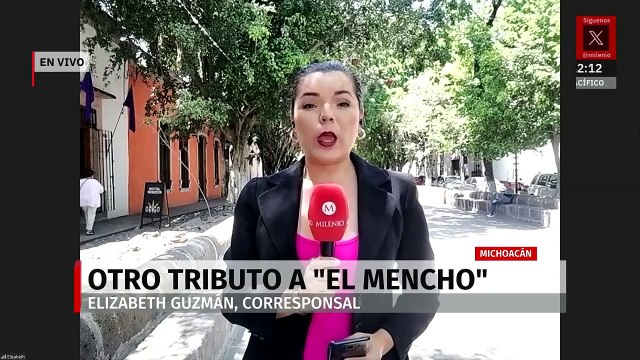 ¡Lo hicieron de nuevo! 'Los Alegres del Barranco' proyectan imágenes de 'El Mencho' en Michoacán