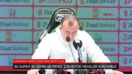 Konyaspor'da Recep Uçar: Umarım kurduğumuz hayaller gerçek olur