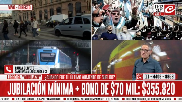 Paula Oliveto: Tenemos que visibilizar los problemas cotidianos de la sociedad