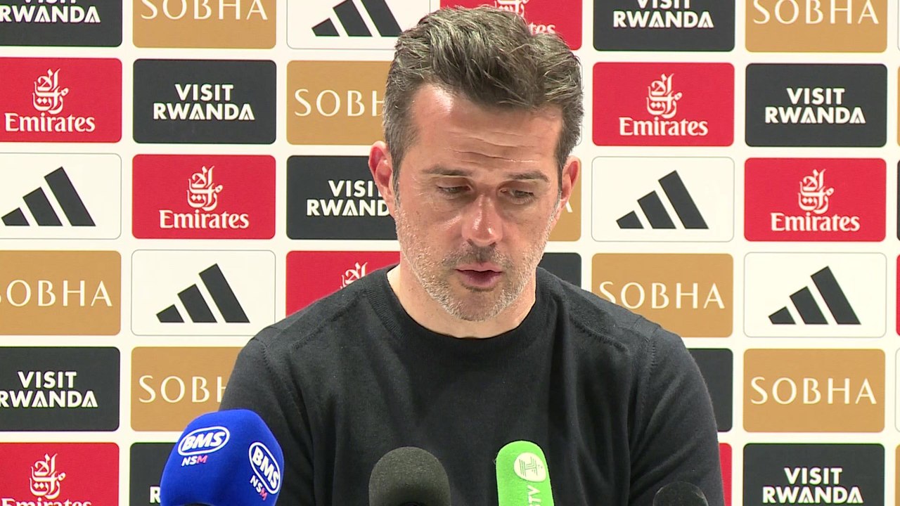 Fulham manager Marco Silva reflects on their 2-1 loss away at Arsenal.