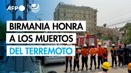 Birmania honra a los más de 2.700 muertos del terremoto