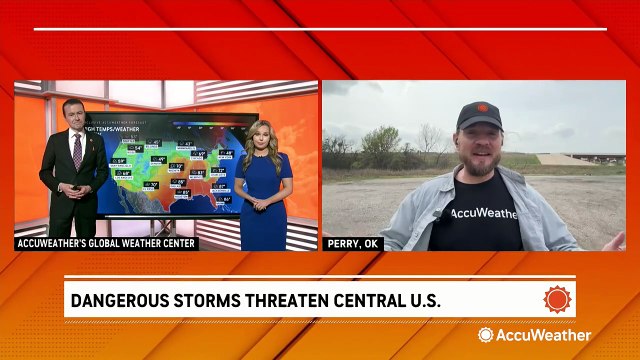 Storm chasers brace for severe weather in the Plains