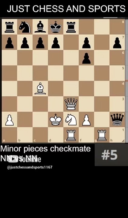Knight and Bishop checkmate. NN vs NN