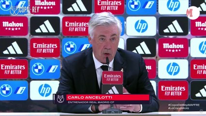 Ancelotti sobre el toque de atención a Vinicius: "Al final ha sido determinante"