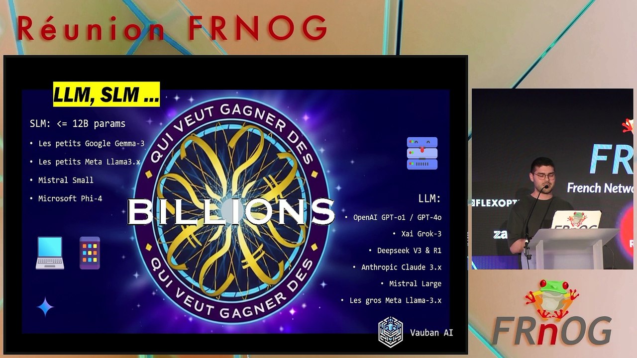 FRnOG 41 - Pierre Guillaume & Philippe Bourcier : Au secours, l'IA m'a tuer