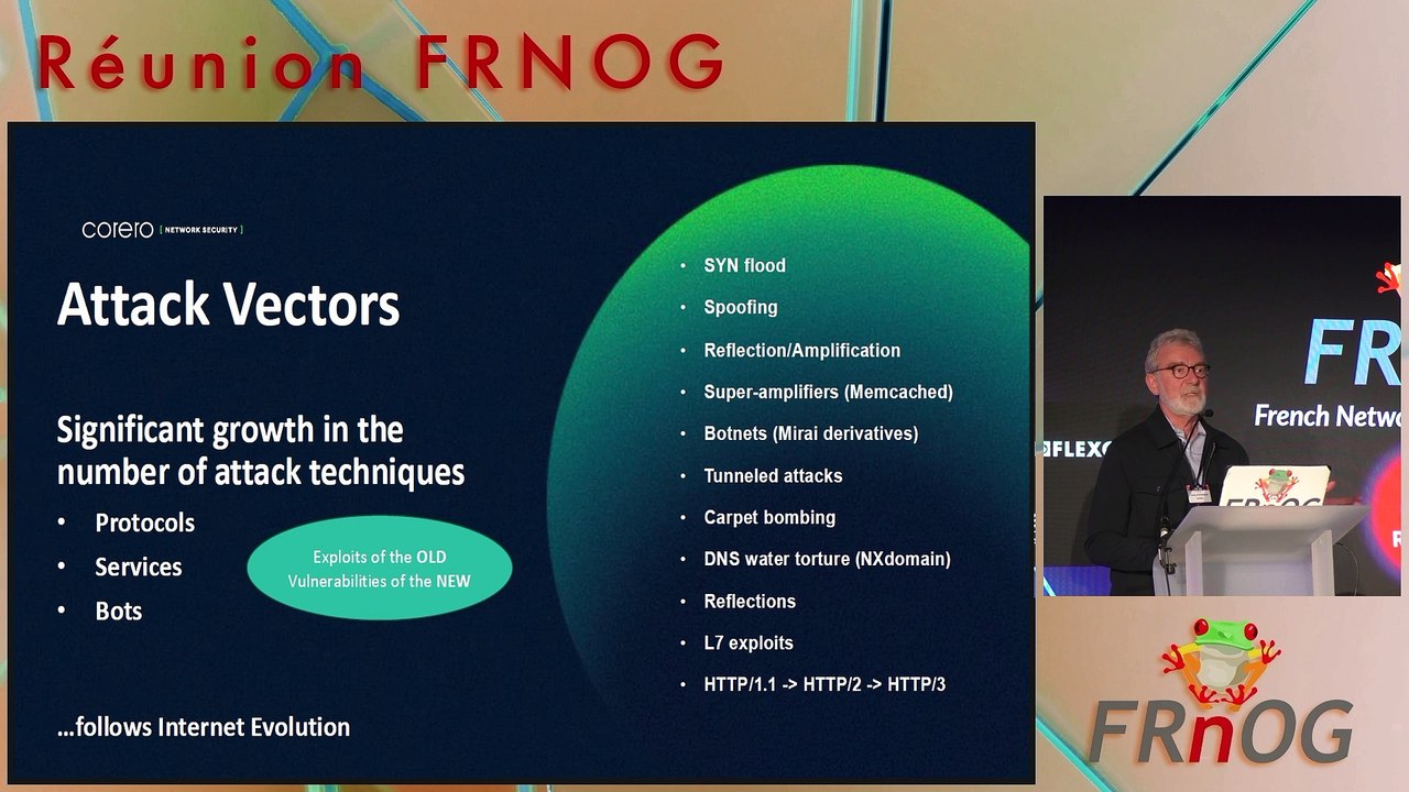 FRnOG 41 - Ashley Stephenson : DDoS - from SYN-flood to HTTP/3