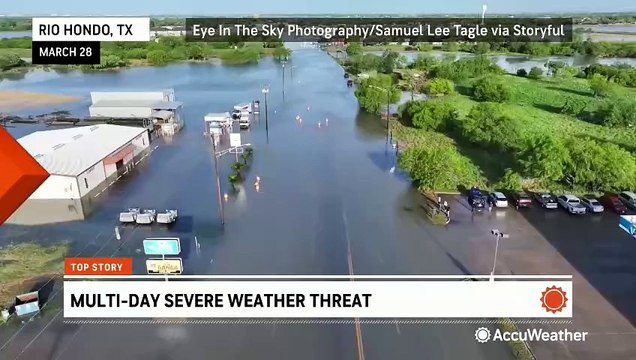 Severe storms fire up in the Plains