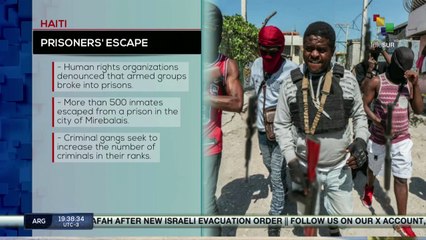 Haiti: Prisoners escape and violence escalates